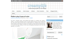 Desktop Screenshot of creamylife.com