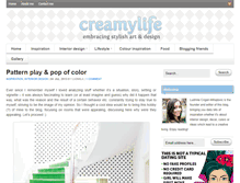 Tablet Screenshot of creamylife.com